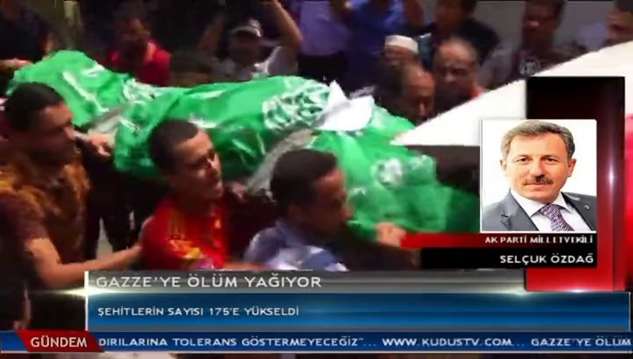 KUDÜS TV ANA HABER BÜLTENİ CANLI TELEFON BAĞLANTISI (14 TEMMUZ 2014)