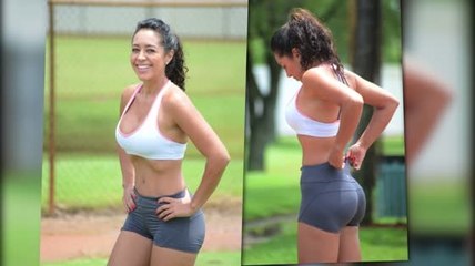 Andrea Calle Has a Sexy Workout in Miami