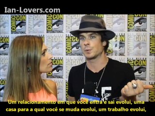 Entrevista com Ian Somerhalder na Comic Con 2014[1]