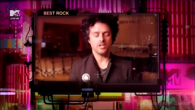 Green Day Best Rock MTV EMA 2013.