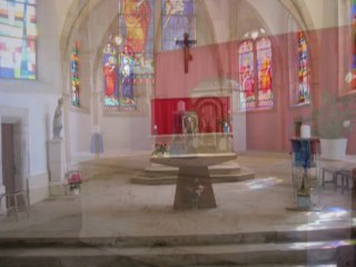 Bijbel lessenaar voor de kerk te Vouecourt.