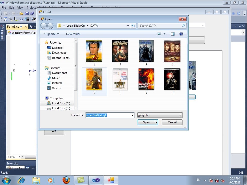 student management system develop in c#(sharp)-visual studio tutorial 5 -learn desktop application development c#