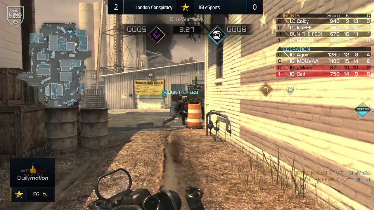 EGL13 : IGI vs London Conspiracy : Losers 5 - Map 2