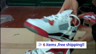 where to buy wholesale cheap air jordan 4 restro shoes free shipping