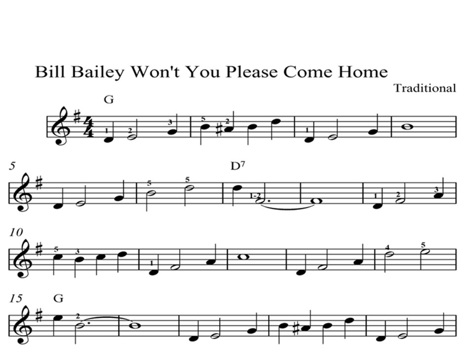 Bill Bailey DIGITAL SHEET MUSIC Piano Organ & Keyboard: Book 4