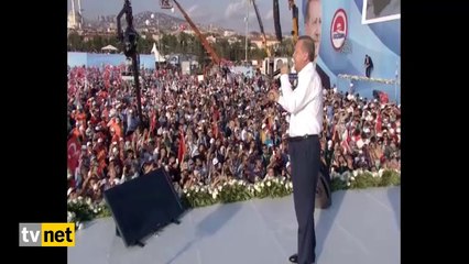 İstiklal Marşı'nın 10 kıtasını da okudu