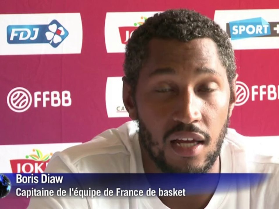 Basket: Pour Boris Diaw, "pas d'autre optique" qu'une médaille au Mondial