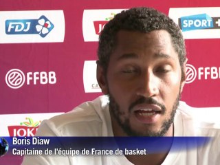 Basket: Pour Boris Diaw, "pas d'autre optique" qu'une médaille au Mondial