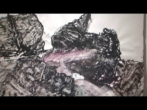 Exposition Mer d'Iroise du Peintre Raymond Humbert à l'Abbaye Saint-Germain d'Auxerre