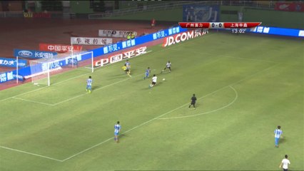 Download Video: CSL: Guangzhou R&F 0-1 Shanghai Shenxin