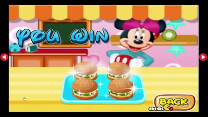 Minne Mouse Burger Shop - Baby Game for Girls