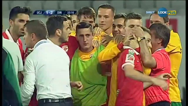 Gol Lazar - Universitatea Cluj vs Dimano Bucuresti 1-2 (Liga 1 2014) HD