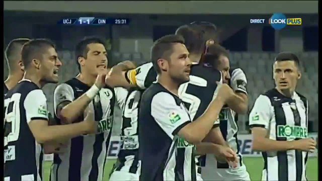 Gol Ninu Universitatea Cluj 1-1 Dinamo Bucuresti (Liga 1 2014 ) HD