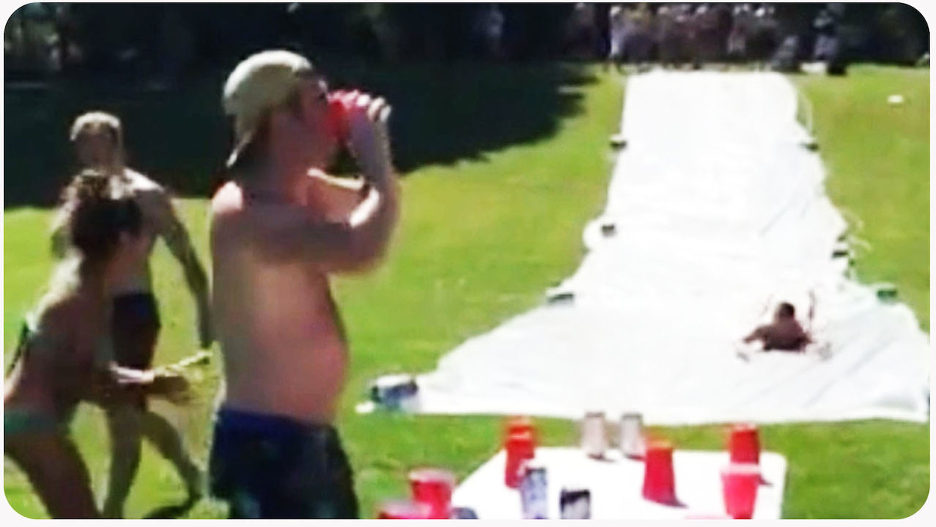 New Summer Drinking Game Slip And Flip Video Dailymotion
