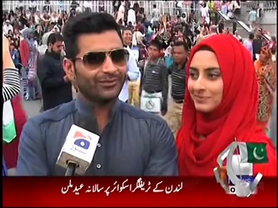 Eid Mela in Trafalgar Square attracts thousands of people