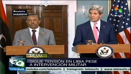 EEUU promete apoyo y cooperación a Libia