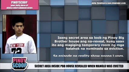 Manolo And Daniel Voted Out By Fellow Housemates; Secret Area Revealed Inside PBB House