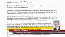 A831 : Interview d’Hugues Fourage sur l’accord de M. Valls