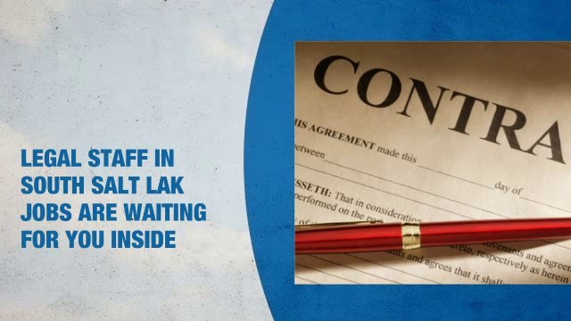 Legal Staff Jobs in South Salt Lake