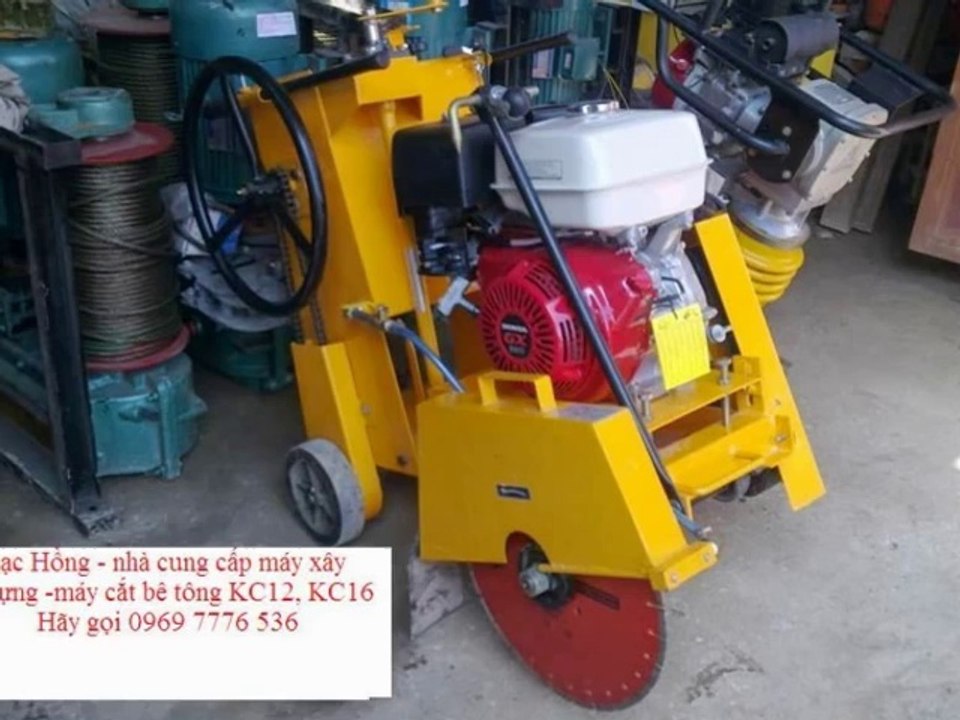 Giá ??? (0969 776 536) Máy cắt bê tông lắp động cơ Honda Gx160, honda GX390