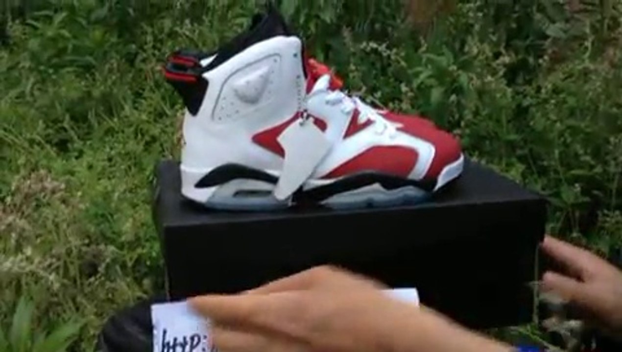 Cheap Jordan Shoes-Perfect Nike Jordan 6 Mens Shoes White Red Review tradingaaa.cn