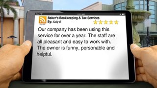 Baker's Bookkeeping & Tax Services Henderson         Incredible         Five Star Review by Sally B.
