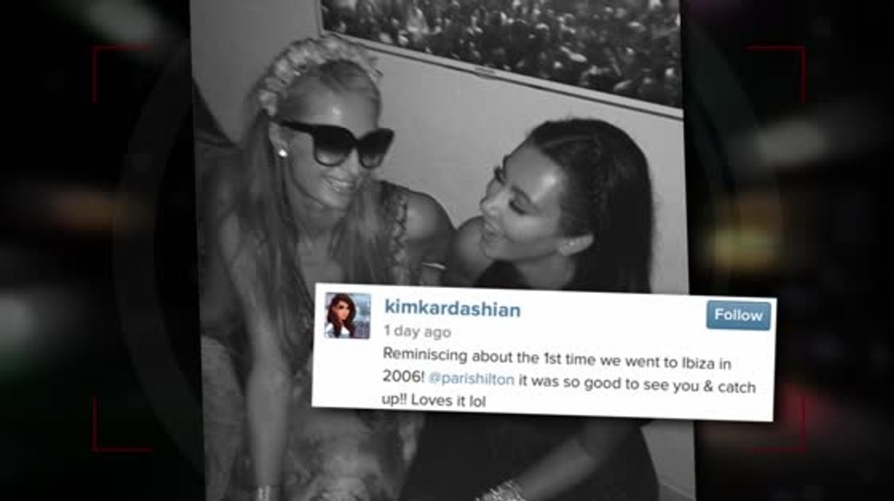 Kim Kardashian und Paris Hilton trafen sich wieder und schwelgten in Erinnerungen