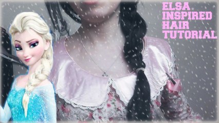 Frozen Queen Elsa Inspired Hair Tutorial