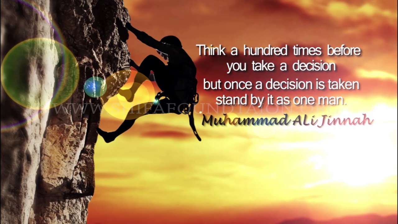 Muhammad Ali Jinnah - Quote