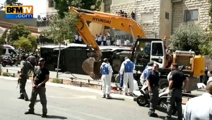 Attaque à la pelleteuse à Jérusalem: un mort et cinq blessés