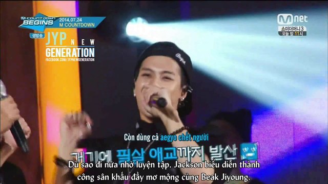 [Vietsub] GOT7 - M Countdown Begins (31.07.14)
