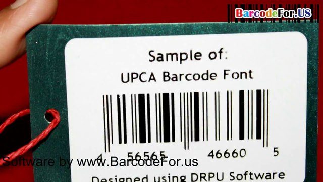 Generate barcode on MAC machine with DRPU barcode program