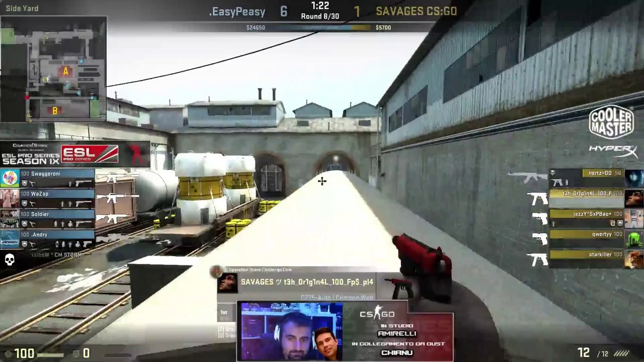 EPS IX PreCup #3: EasyPeasy VS Savages CSGO