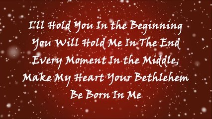 Francesca Battistelli- Be Born In Me (Lyrics).