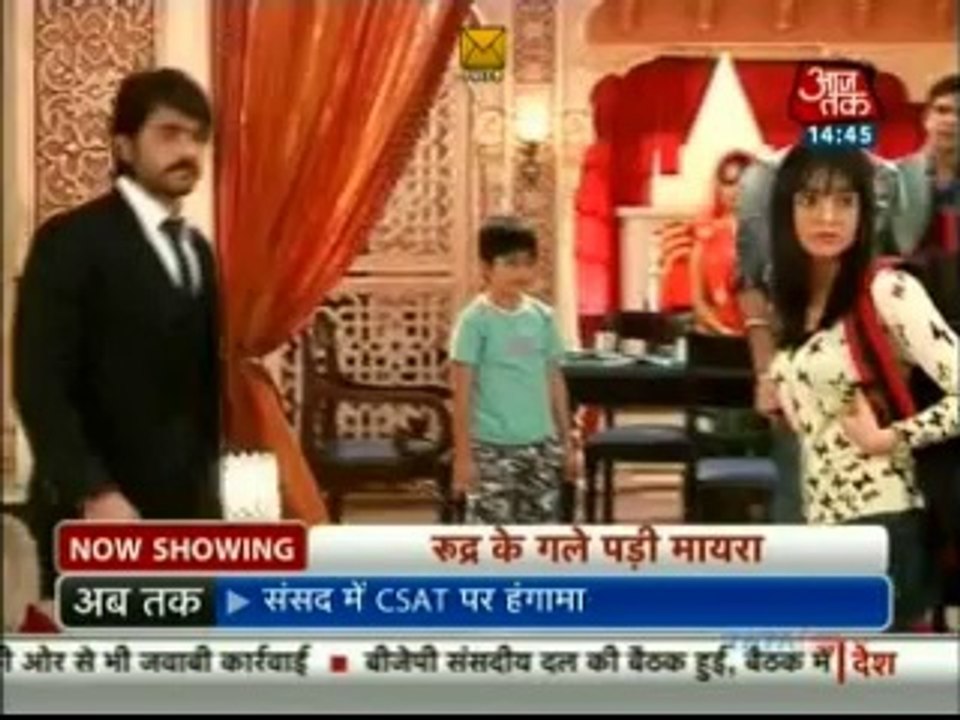 Rangrasiya -5th August 2014 Rudra ke ghar mayara