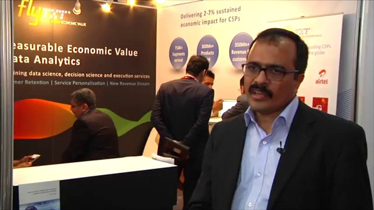 Big Data Analytics for Telecom: Dr. Vinod Vasudevan, CEO, Flytxt at Mobile World Congress 2014