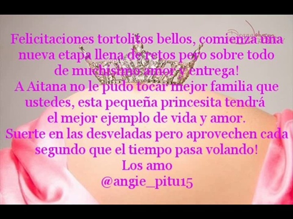 Bienvenida a la vida Princesa Aitana!