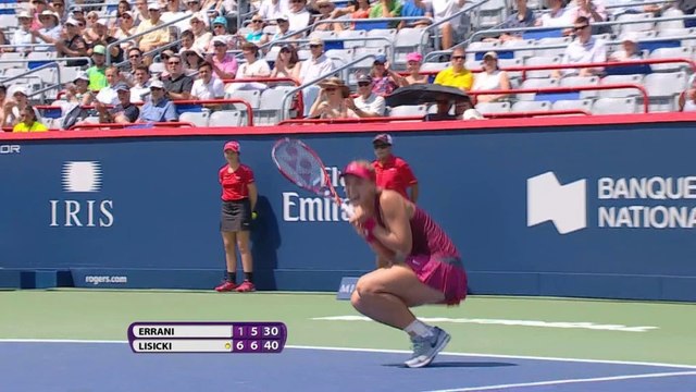 WTA Montreal - Lisicki sorprende a Errani