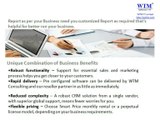 WTM CRM (Customer Relationship Management) Software Introduction and Demo
