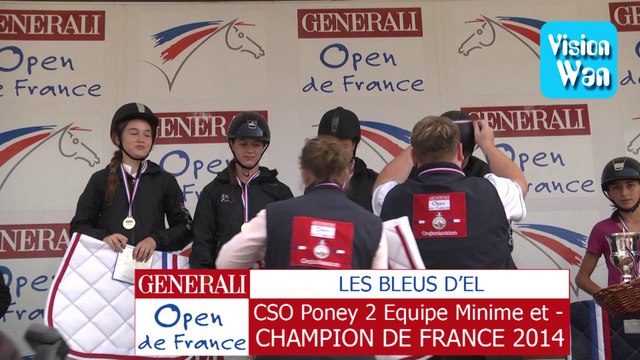 cso poney 2 equipe minime et moins