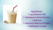 Wild Matcha Almond Power Smoothie - Matcha Tea Recipes - Matcha Tea Health Benefits