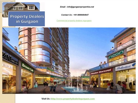 Property Dealers in Gurgaon offers Residential & Commercial Properties