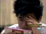Manolo gets emotional after the 100 secs to Nichole