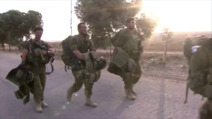 Les soldats israéliens quittent la bande de Gaza