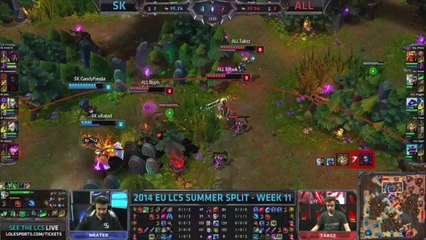 SK vs ALL - 2014 EU LCS Summer W11D2