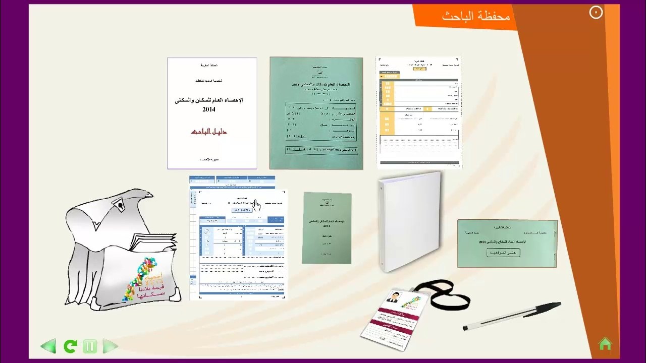 الجزء الثاني (2/8) : محفظة الباحث