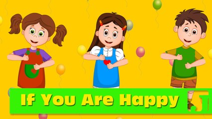 If You Are Happy (And You Know It) | Nursery Rhymes | Children songs