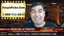 Pittsburgh Pirates vs. Miami Marlins Pick Prediction MLB Odds Preview 8-5-2014