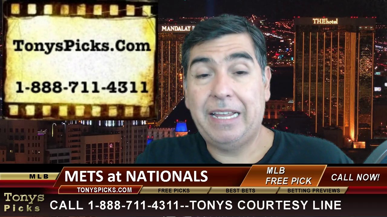 Washington Nationals vs. New York Mets Pick Prediction MLB Odds Preview 8-5-2014