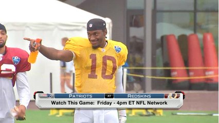 Patriots and Redskins joint practices